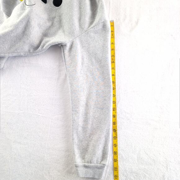 Disney Minnie High Low Crewneck Sweatshirt Chenille Patch Women's XXL - Picture 7 of 8